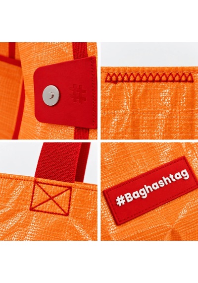 Baghashtag Poly Maxi Turuncu Çanta