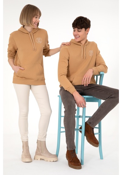 U.s. Polo Assn. Erkek Camel Sweatshirt 50293361-vr015 Camel