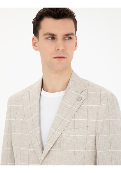 Pierre Cardin Erkek Bej Ceket 50285197-vr011