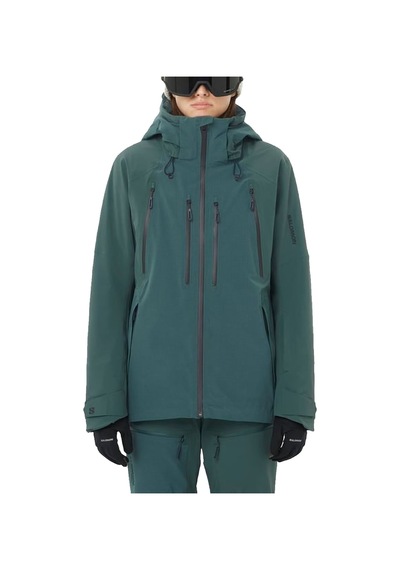 Salomon Salomon Spectral Kadın Yeşil Kayak Ceketi 22889 Yeşil