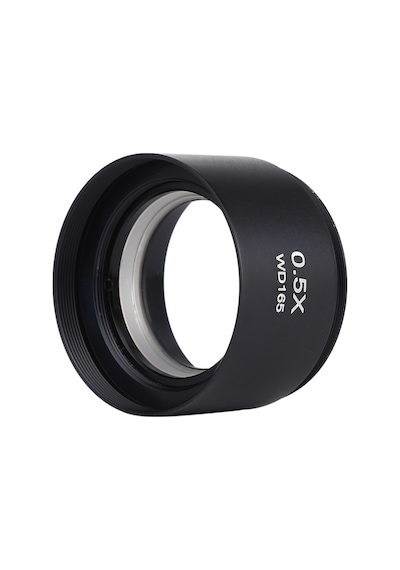 Stereo Mikroskoplar Yardımcı Objektif Lens Barlow Lens Büyüteç 0.5x Wd165
