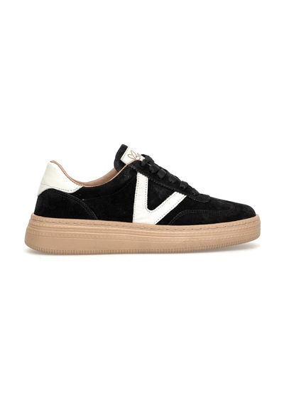 Beety 26by227.170 Kadın Hakiki Deri Klasik Sneaker Siyah