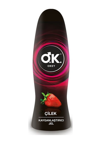 Okey Çilek Kayganlaştırıcı Jel 50 Ml - 5 Adet Tarı