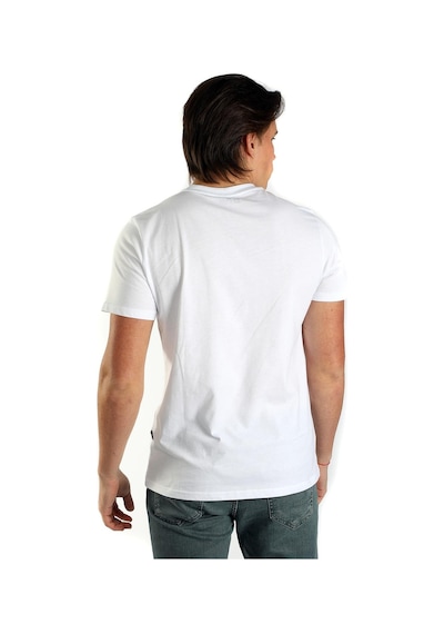 Lee Cooper Baselo Erkek O Yaka T-Shirt Beyaz-17665-Beyaz
