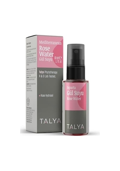 %100 Saf Gül Suyu 50 Ml Hassas Ciltler İçin Avantaj, Yüz Toniği Ve Nemlendirici Krem 0.3 ML