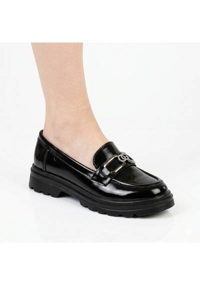 Ayakkabımood Sl2001 V Toka Kadın Loafer Günlük Ayakkabı Kahverengi