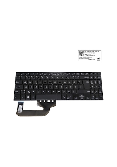 Asus Uyumlu X507M, X507MA Notebook Klavye - Tuş Takımı / Siyah - TR