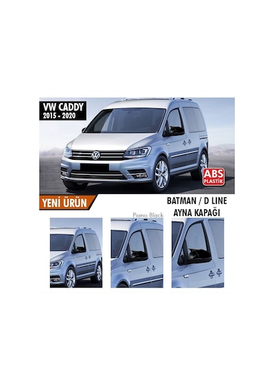 Vw Caddy Yarasa Ayna Kapağı Batman Ayna 2015 - 2020 Arası