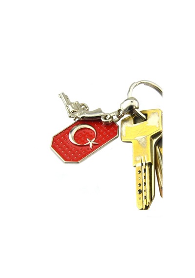 Anahtarlık Sepeti Ay Yıldız Künye Toplu Tabanca Anahtarlık