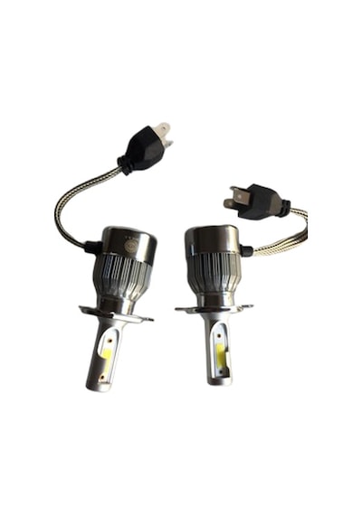 H-4 Led Zenon Ampul Şimşek Etkili 2li Ampul