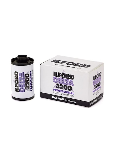 Ilford Delta 3200 36 Pozluk Siyah Beyaz Negatif Film 12-202