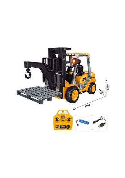 Uzaktan Kumandalı Şarjlı Forklift Oyuncak İle Eğlence