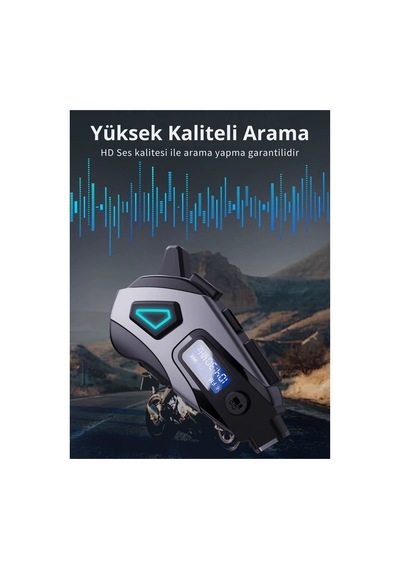 K10 Dvr Kameralı İntercom Bluetooth Motosiklet Kask Kulaklığı Kameralı İntercom Kulaklık