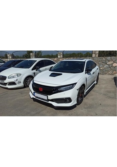 Honda Civic Fc5 Uyumlu Kaput Venti Type-R Kaput Vent Piano Black