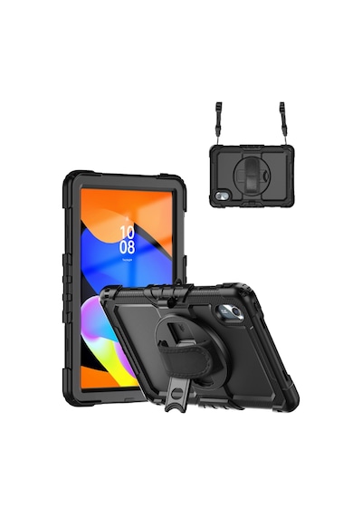 Lenovo Tab M11 / K11 11 Inç Tablet Uyumlu Kılıf Askılı Standlı Defender Yüksek Koruma Zırh Kapak