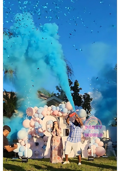 Cinsiyet Tüpü Gender Reveal Partisi Tüpü Mavi Renk Bebek Cinsiyet Belirleme Partisi Mavi Yangın Tüpü Mavi - 707239700 Mavi - 707239700 Tüm Yaşlar
