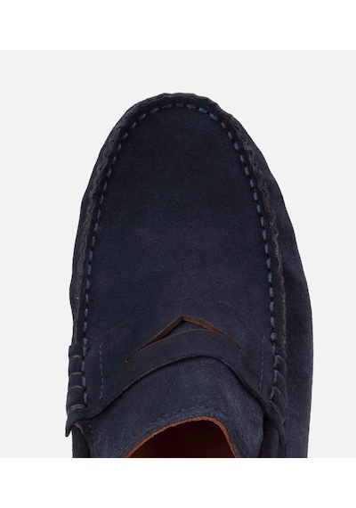 Hotiç Erkek Süet Deri Lacivert Comfort Günlük Loafer