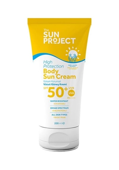 The Sun Yüksek Korumalı Aile Boyu Yüz Ve Vücut Güneş Kremi 50 Spf 200 Ml