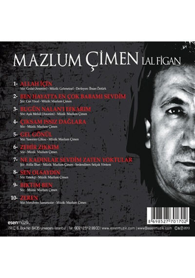 Mazlum Çimen- Lal Figan (Cd)