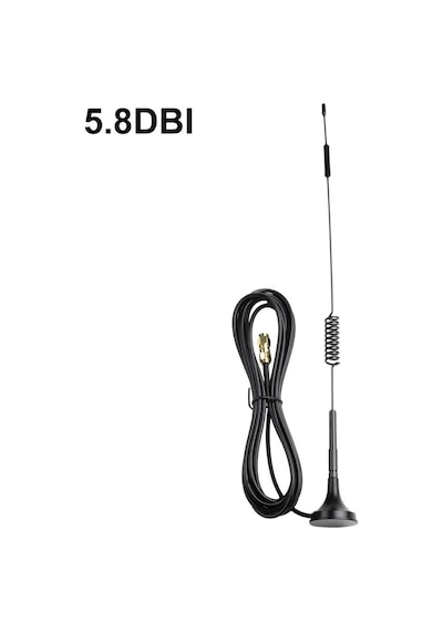 4g/lte 5dbi Yaylı Modem Router Wifi Adaptör Anteni 3 Metre Kablo - 30 Cm Uzunluk