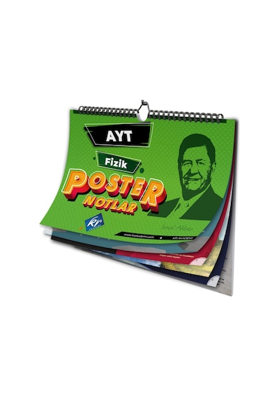 Ayt Fizik Poster Notlar Kr Akademi Yayınları