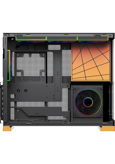 Dragos Prizma 5x Argb Fan Type-c 750w 80+ Bronze Pcıe 5.1 Atx 3.0 Atx Mid Tower Kasa Turuncu