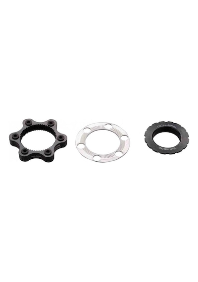 Shimano Sm-rtad05 Center Lock Göbeği 6 Bolta Çeviren Adaptör Siyah