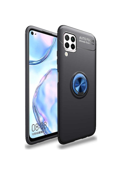 Huawei P40 Lite Kilif Yüzüklü Tam Korumali Silikon 434955163