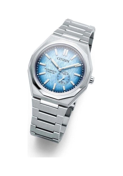 Citizen Zenshin 60 Super Titanium Small Seconds - Ice Blue Nk5020-58l Otomatik Erkek Kol Saati Çok Renkli