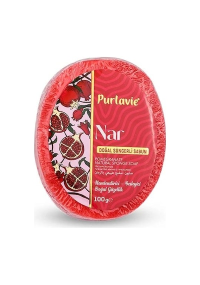 Purlavie Süngerli Nar Sabunu 100 G
