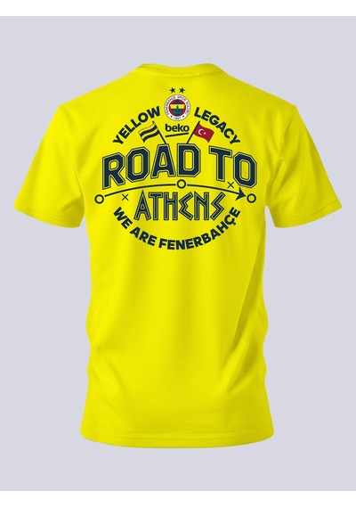 Fenerbahçe Basket Fınal Four 2026 Sarı Tshırt SARI