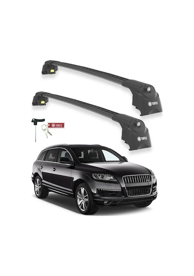 Turtle Audi Q7 4l 2006-2015 Ara Atkı Air2 Siyah