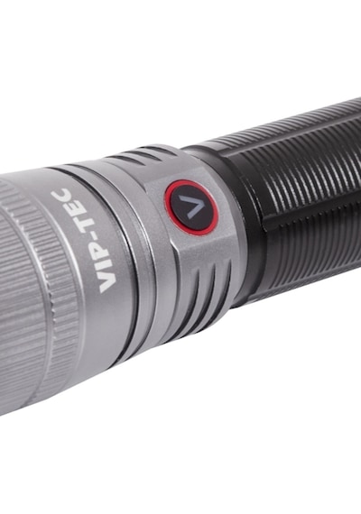 Vıp-tec Vt891207 Şarjlı 800m Uzun Menzilli El Feneri Siyah