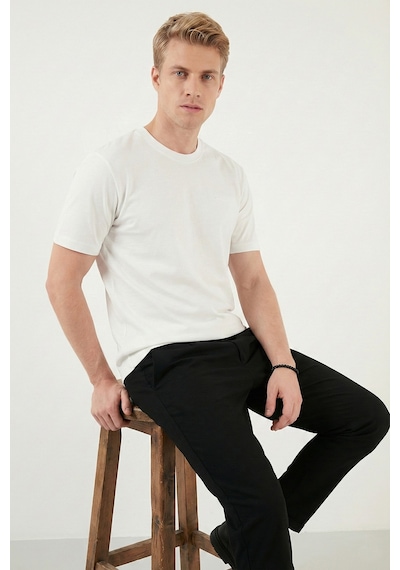 Buratti Erkek T Shirt 5904095 Ekru Ekru