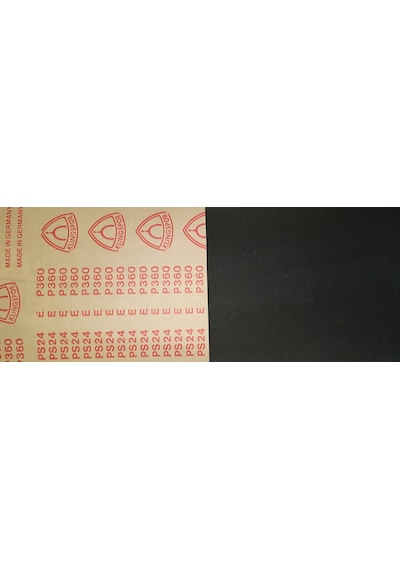 Klıngspor P360s 360 Kum Su Zımparası P360s Klıngspor Ps24 Tabaka 23x28cm Siyah 5 Adet Alman Malı
