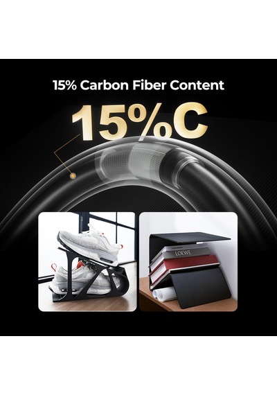 Creality Hyper Ppa-cf Filament 1.75mm Siyah, 3d Yazıcı Filamenti 1kg Dış Mekanda Fonksiyonel Parçaların Basımına Uygundur, Hava Koşullarına Ve Isıya Dayanıklıdır Creality Hyper Ppa-cf Filament 1.75mm Siyah, 3d Yazıcı Filamenti 1kg Dış Mekanda Fonksiyonel Parçaların Basımına Uygundur, Hava Koşullarına Ve Isıya Dayanıklıdır