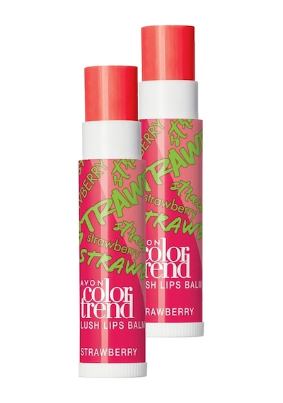 Avon Color Trend Dudak Balmı Strawberry 2'li