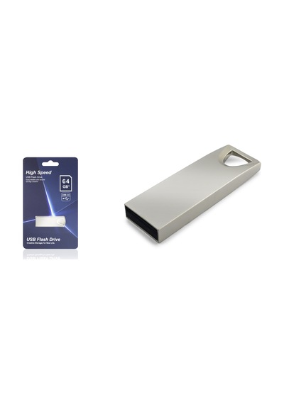 Büro Ev Ofis Cihazları İçin 64gb Usb3.2 Metal Gövde Flash Bellek
