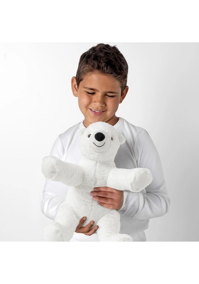 Kutup Ayısı Peluş Oyuncak, Snuttıg Yumuşak Oyuncak, Beyaz, 29 Cm Beyaz