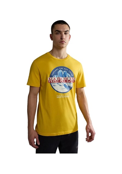 Napapijri S-forsteri Erkek T-shirt - Np0a4hm6y1h1-72 Sarı
