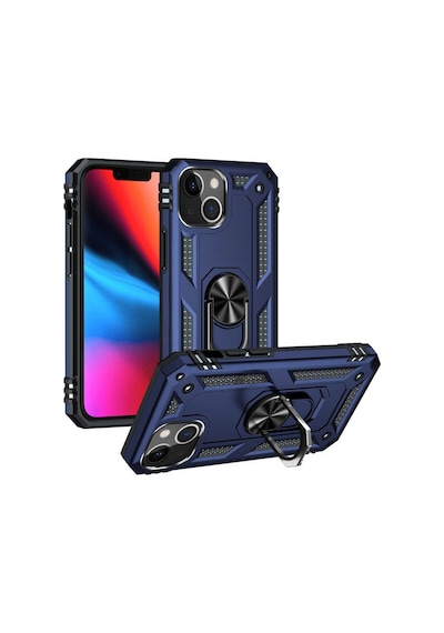 Apple Uyumlu iPhone 13 Mini Kılıf Zore Vega Kapak Mavi