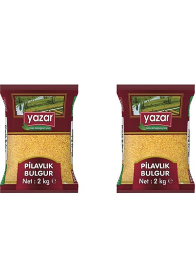 Yazar Pilavlık Bulgur 2 x 2 KG