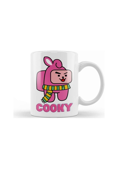 Bts Among Us Bt21 Cooky 01 Kupa Bardak Porselen Karışık