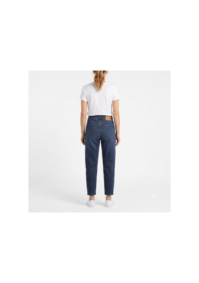 Levi's Pamuklu Likralı Esnek Yüksek Bel Boru Paça Mom Jeans Kot Pantolon -high Waisted-0000 Lacivert Levi's Pamuklu Likralı Esnek Yüksek Bel Boru Paça Mom Jeans Kot Pantolon -high Waisted-0000 Lacivert