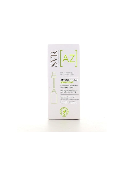 Svr Ampoule Flash Sebiaclear Leke ve Kızarıklık Önleyici Serum 30 ML