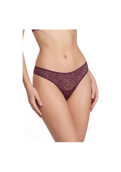 Loya Kadın Mürdüm Nirvana V Slip Külot Murdum