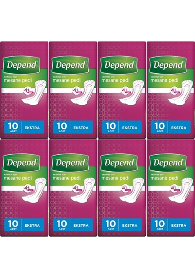 Depend Mesane Pedi Kadın Ekstra 80 Adet