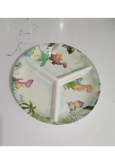 3 Bölmeli Bebek Yemek Tabağı Genel