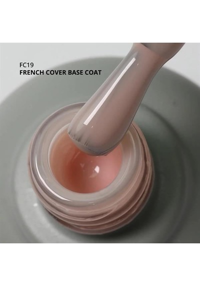 Momo French Cover Rubber Base Coat Fc19 10ml.