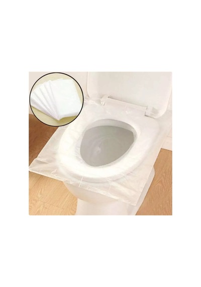 Hijyenik Tek Kullanımlık Klozet Kapağı Poşeti 50adet Tek Tek Paketlenmiş Diğer